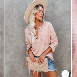 Prism washed grommet top